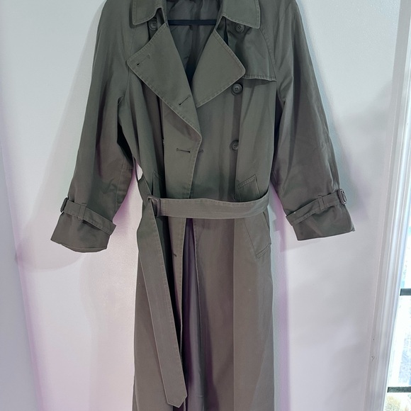 London Fog Jackets & Blazers - London Fog Olive Trench Coat